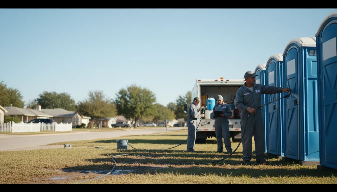 Long-Term Portable Toilet Rental in Chico, CA near me
